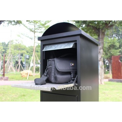 Foshan JHC/Large Capacity Outdoor Metal Pillar Mailbox/Parcel box