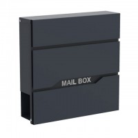 New Modern Stainless Steel Post Office Box