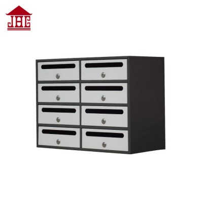 residential modern stainless steel indoor cluster mailbox